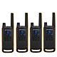 Draagbaar PMR-radiostation Motorola TALKABOUT T82 Extreme Quad-set met 4 stks