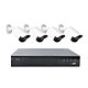 PNI House IPMAX POE22S videobewakingskit, NVR en 4 bulletcamera's met 4MP