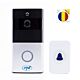 Slim video-intercompakket PNI SafeHome PT710B WiFi HD, P2P en plakbare vlag