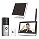 Draadloze slimme video-intercom PNI SafeHome PT770 WiFi, Full HD 1080P, poortunit met zonnepaneel, Tuya Smart, in