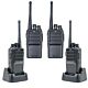 Kit van 4 PNI draagbare radiostations