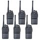 Kit van 6 draagbare radiostations PNI PMR