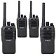 Kit van 4 PNI PMR draagbare radiostations