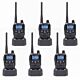 Kit van 6 draagbare radiostations PNI PMR R45 PRO 446MHz, 0,5W, 99 programmeerbare kanalen, 16 PMR en 38 CTCSS en 104 DCS-tonen,