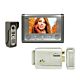 SilverCloud House 715 video-intercomkit met 7-inch LCD-scherm en SilverCloud YL500 elektromagnetische Yala