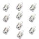 Set met 10 stuks PNI PL259 female naar SMA male plug