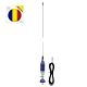 Sirio SUPER 9 CB-antennepakket met vlinderconnector, lengte 155 cm en inclusief zelfklevende vlag.