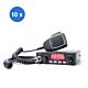 Bax met 10 stuks CB-radiostations TTi TCB-550 N met automatische squelch.